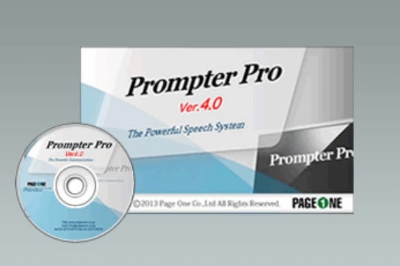ソフトウェアPrompter Pro Ver4.0